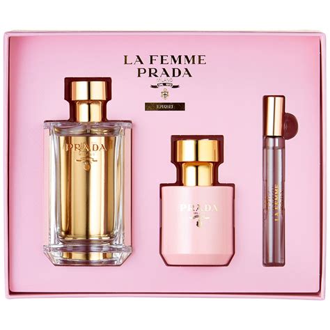 prada la femme gift set.